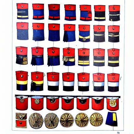 Historical European Uniforms LoRA