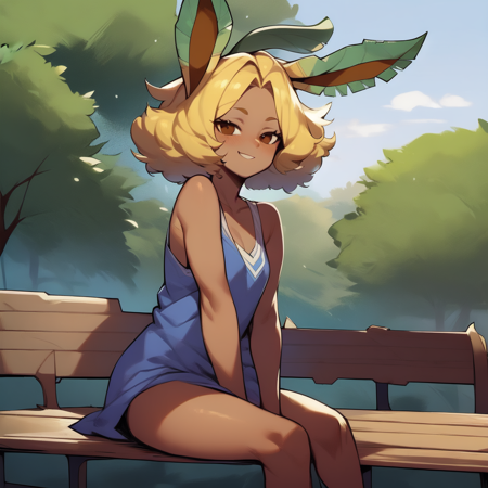 (Pokemon Gijinka) Eevee and its evolutions