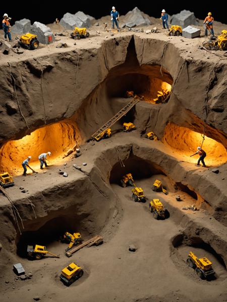 Cross-section Underground | Experimental