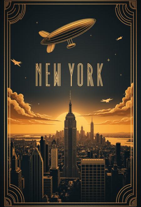 Art Deco Font (Metropolis 1920)版本V1 (ID: 886786)