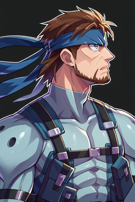 Solid Snake/ソリッド・スネーク (Metal Gear Solid) SDXL LoRA [Pony Diffusion]