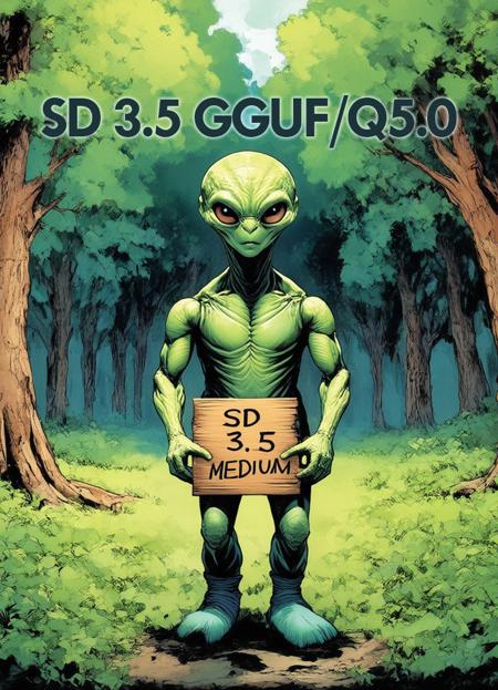 SD 3.5 Medium GGUF版本Q5.0 (ID: 1021056)
