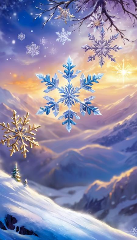 Snowflakes LoRA XL