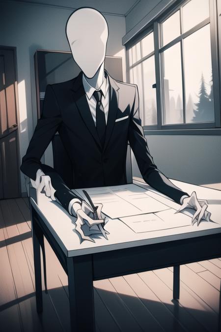 Slenderman creepypasta Pony + 1.5 + illustrious