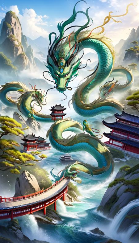 Eastern Dragon LoRA [SD1.5 & SDXL1.0]版本xl_v1 (ID: 340629)