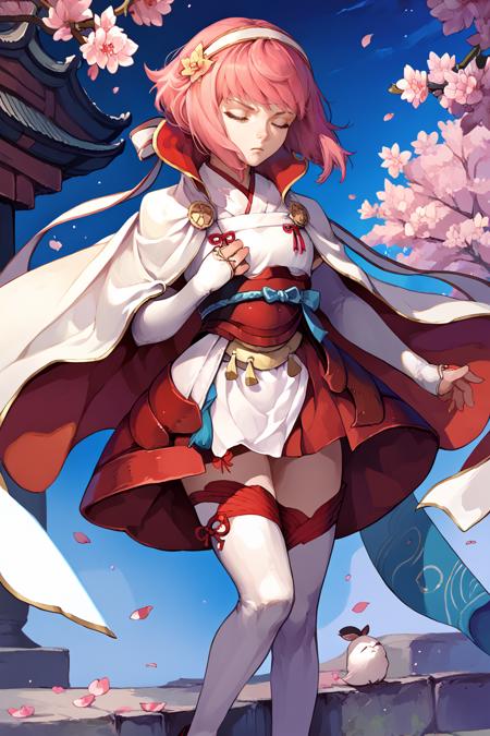 Sakura/サクラ (Fire Emblem Fates) SDXL LoRA | 4 Outfits [Pony Diffusion]