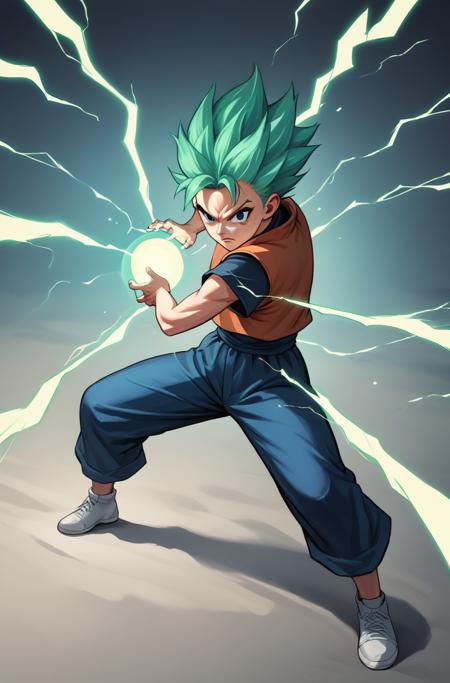 Kamehameha [1.5, pony, IL]版本charged pose [pony] XL (ID: 541348)
