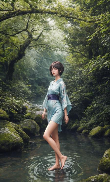 The forest light