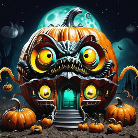 DonM - Halloween - Light/Pumpkin overflow - [SDXL, SD1.5]??