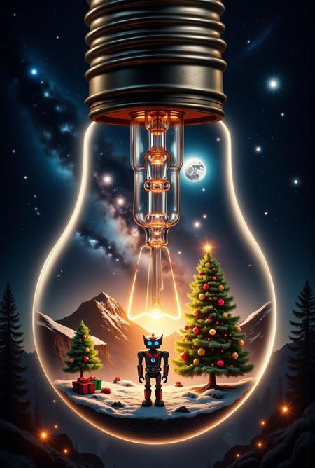 Toki_no_ - The World in Light Bulbs