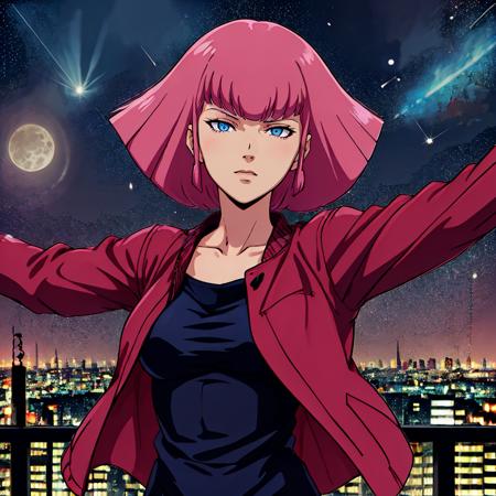 haman karn LORA(GUNDAM ZZ)background test