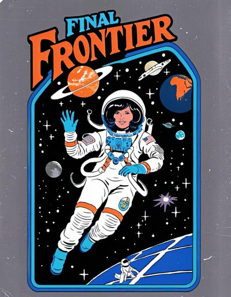Retro Comics with Words