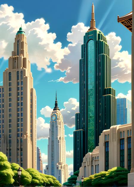 Art Deco (Architecture) (SDXL) (AD)