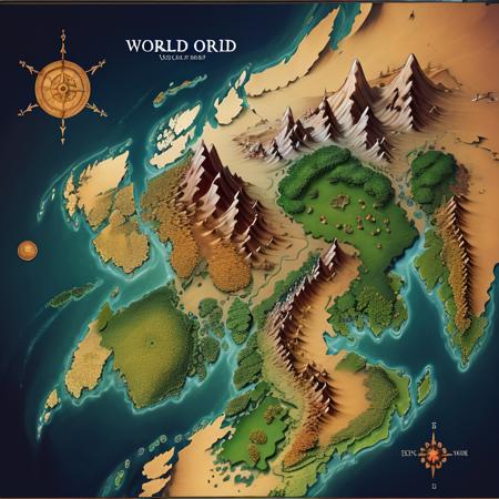 Table Rpg / D&D Maps - #10 - World map