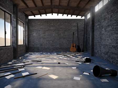 Interior Designs Collection - 25 Assets [XL]版本06 Abandoned Warehouse (ID: 534945)