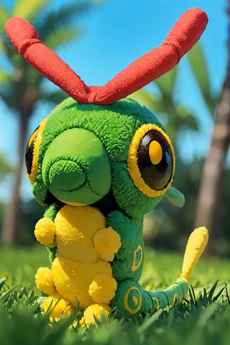 Caterpie #0010 (Pokemon)版本V1 (ID: 975017)