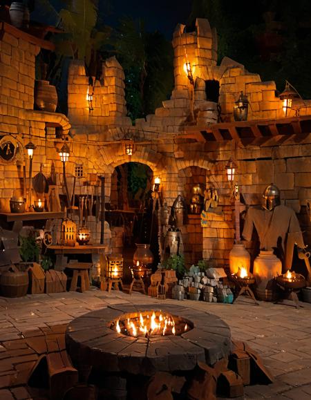 Survivor Tribal Council - SDXL 1.0