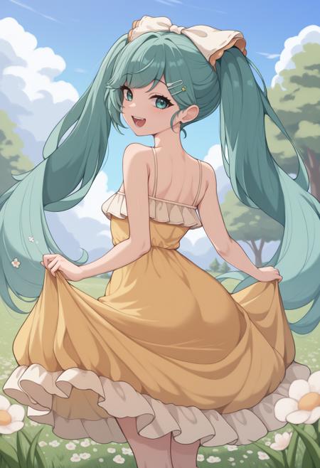 [IllustriousXL v0.1] Yuki Miku (2024) | Vocaloid