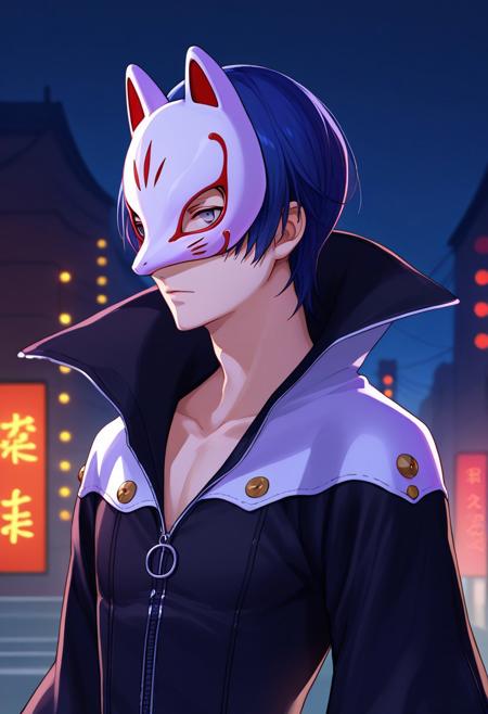 Yusuke Kitagawa - Persona 5 - Pony + Illustrious版本Pony - 1.0 (ID: 1075176)