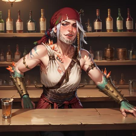Aranessa Saltspite | Vampire Coast (Total War Warhammer)