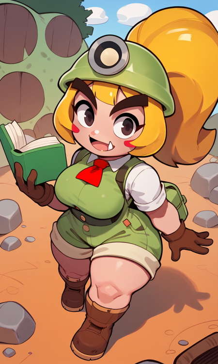 Goombella/クリスチーヌ XL (Paper Mario: The Thousand Year Door)