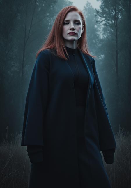 Jessica Chastain FLUX 1D