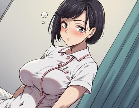Yoko - [Papuka (Shibire Hitsuji)] Tonari no Bed de Netorareru Kangoshi Jukubo ([Papuka (シビレヒツジ)] 隣のベッドで寝取られる看護師熟母) - COMMISSION