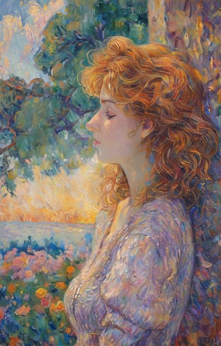 style of Paul Signac [SDXL] 130版本v1.0 (ID: 509934)