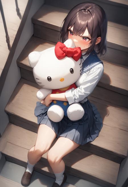 hello kitty stuffed toy / ハローキティのぬいぐるみ / キティラー
