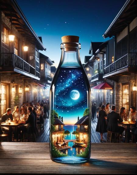 In a Bottle SDXL