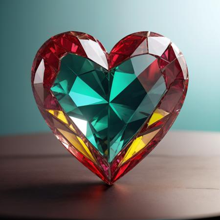 Crystals Heart (Valentine's Day)