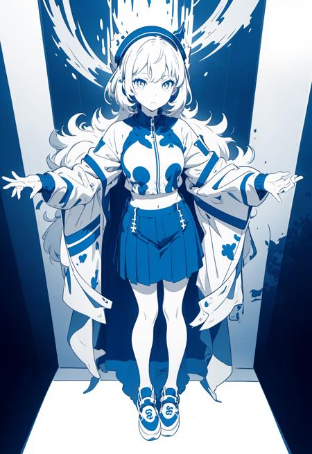 剪影_monochrome_切り絵
