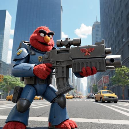 Bolter - Warhammer 40,000 (SDXL)