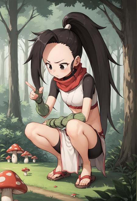 Tsubaki, Benisumomo & Sazanka (Kunoichi Tsubaki) XL