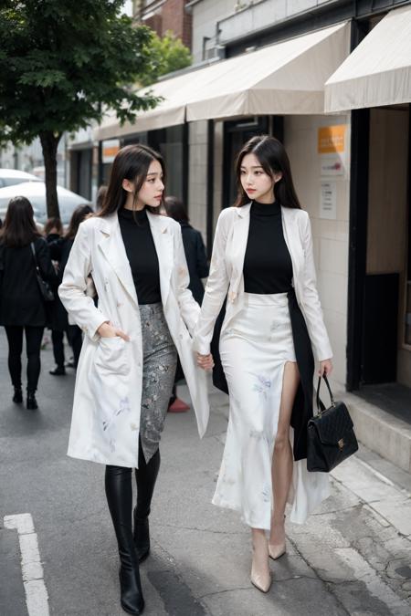 Waisted Woolen Coat