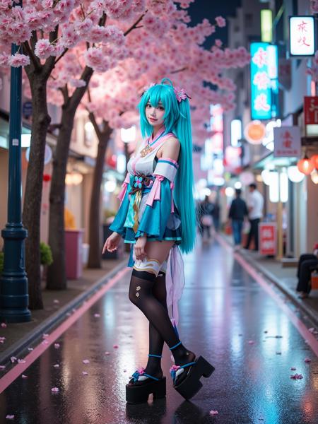 [Flux.1 D][Realistic] Hatsune Miku cosplay costume collection | 初音未来 cosplay 服饰合集