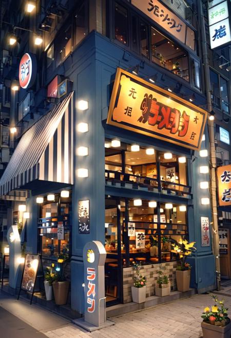 神戸のラーメン屋さんT Kobe Ramen Restaurant T SDXL