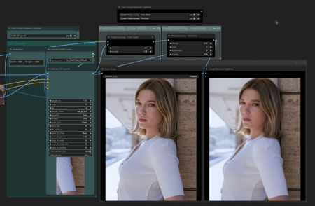 FLUX.1 SmartUpscaler-[2Pass Upscaler]. ControlNet + SD UPscale