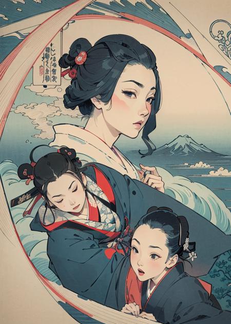 Ukiyo-e style