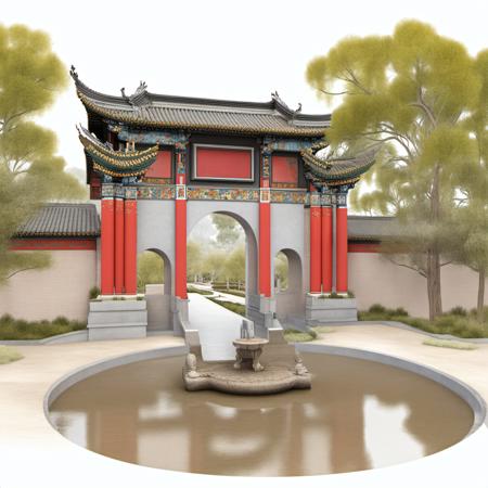 chinese traditional and modern architecture siheyuan