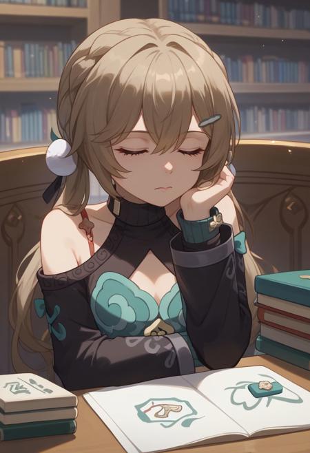 Qingque - Honkai Star Rail - [PonyXL]