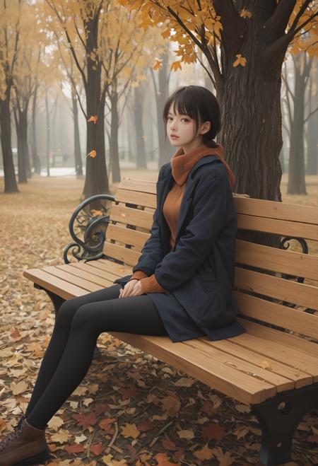 1438 autumn leaves