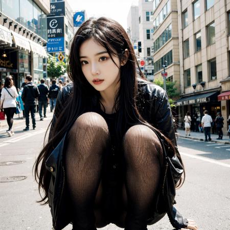 tutu's HiSilk (20D small hole fishnet stockings pantyhose)/图图的嗨丝（20D小孔渔网袜连裤袜）
