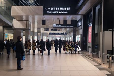 近鉄阿倍野橋駅 KINTETSU OSAKA-ABENOBASHI STATION SD15版本SD15_V1 (ID: 371617)