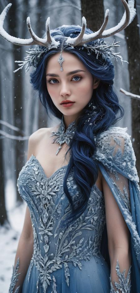 Icy Deer Queen