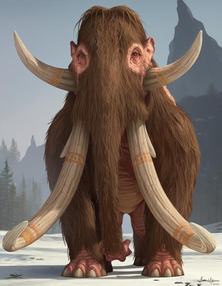 Mammoth | Norsca (Total War Warhammer)版本V1 (ID: 1005070)