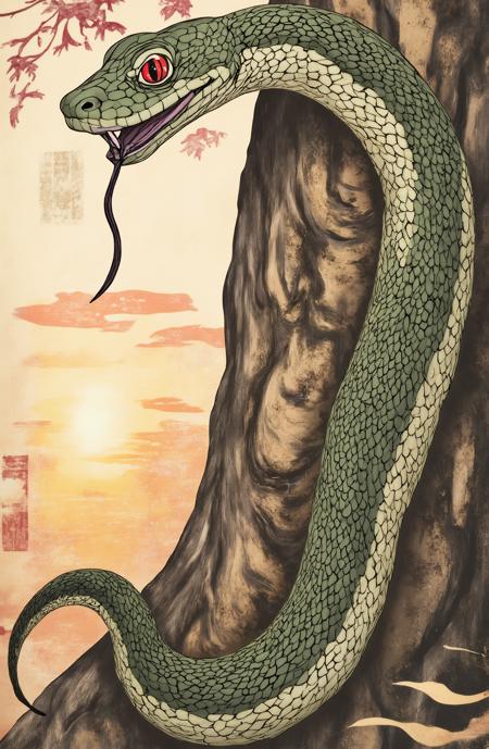 Paintart Style Year of the snake special