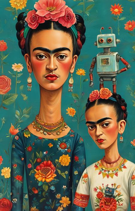 style of Frida Kahlo [SDXL] 378