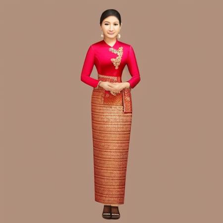 Myanmar Traditional wedding outfits版本Traditional Burmese wedding outfits (ID: 286703)