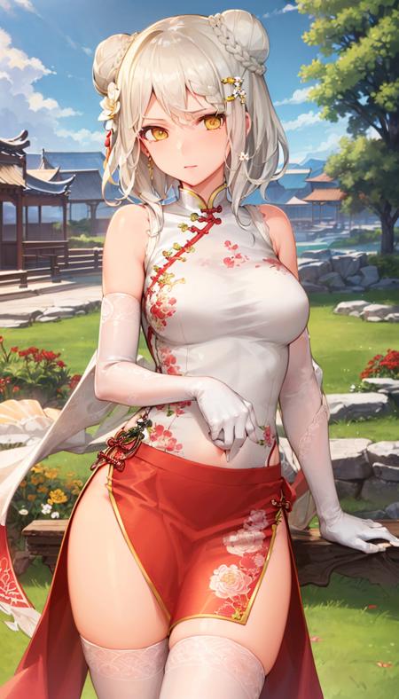 战舰少女r-重庆-曙光女神(Aurora)-绯衣金带服饰